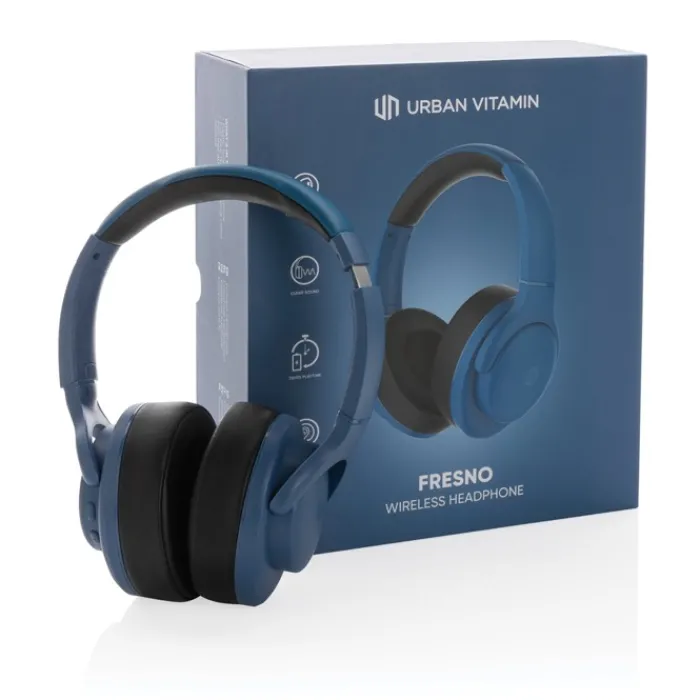 Gift Campaign Cuffie bluetooth senza fili con logo della Urban Vitamin Fresno> Gadget Palestra|Cuffie Personalizzate