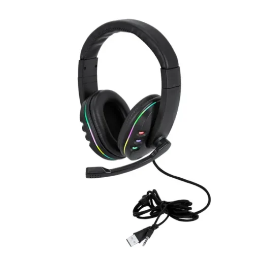 Gift Campaign Cuffie da gaming retroilluminati con luce LED> Cuffie Personalizzate