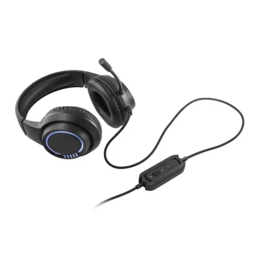 Gift Campaign Cuffie da gioco estensibili con luci e microfono integrato> Cuffie Personalizzate|Gadget Per L'Ufficio