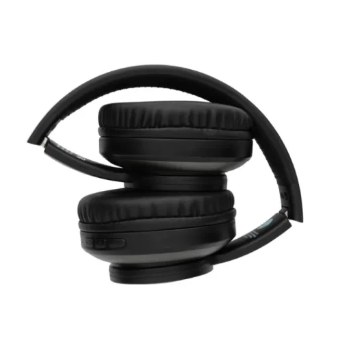 Gift Campaign Cuffie pieghevoli in alluminio riciclato con bassi potenti Terra> Gadget Ecologici|Cuffie Personalizzate