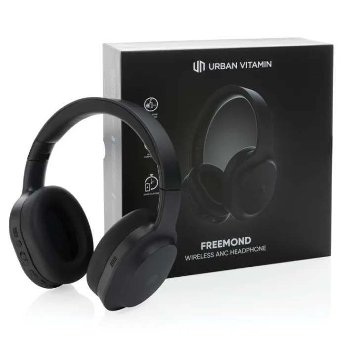 Gift Campaign Cuffie pieghevoli personalizzate con tecnologia Supreme ANC Freemond> Gadget Palestra|Cuffie Personalizzate