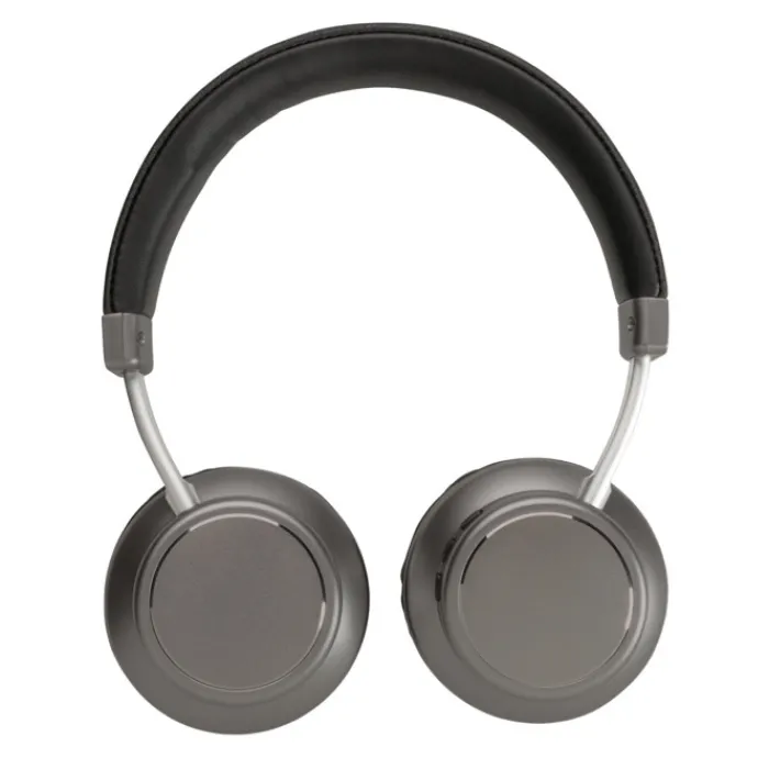 Gift Campaign Cuffie stereo con logo senza fili comode e di alta qualità Swiss Peak> Gadget Palestra|Cuffie Personalizzate