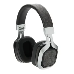 Gift Campaign Cuffie wireless pieghevoli personalizzabili in tessuto e PU Vogue> Cuffie Personalizzate