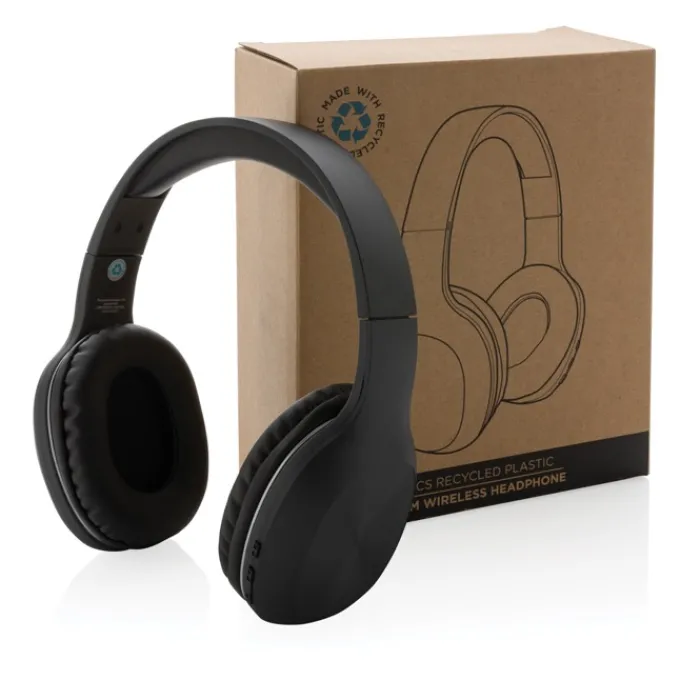 Gift Campaign Cuffie wireless pieghevoli e comode in plastica riciclata Jam> Gadget Ecologici|Cuffie Personalizzate