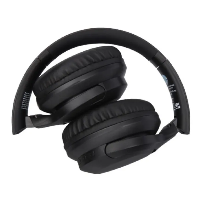 Gift Campaign Cuffie wireless realizzate in plastica riciclata con microfono Loop> Gadget Palestra|Cuffie Personalizzate