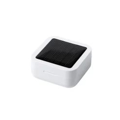 Gift Campaign Cuffiette bluetooth in custodia con pannello solare Solar Charging></noscript> Auricolari Personalizzati