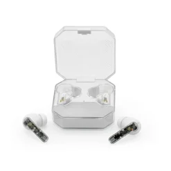 Gift Campaign Cuffiette trasparenti con driver degli altoparlanti da 13 mm> Auricolari Personalizzati