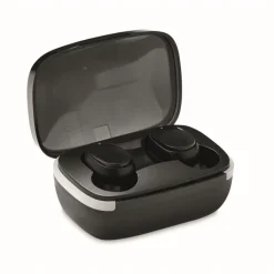 Gift Campaign Cuffiette TWS personalizzati con custodia di ricarica da 180 mAh Small> Auricolari Personalizzati