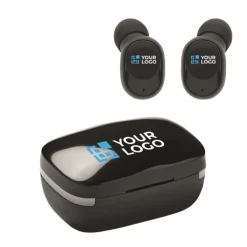 Gift Campaign Cuffiette TWS personalizzati con custodia di ricarica da 180 mAh Small></noscript> Auricolari Personalizzati