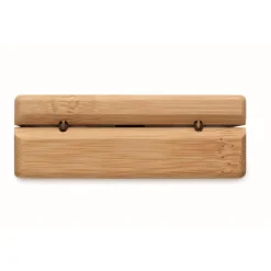 Gift Campaign Cuffiette wireless 5.3 con microfono integrato in custodia di bambù></noscript> Auricolari Personalizzati