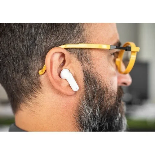 Gift Campaign Cuffiette wireless in ABS riciclato con BT5.3 e circa 12h di autonomia> Auricolari Personalizzati