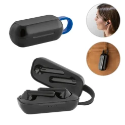 Gift Campaign Cuffiette wireless stereo personalizzati con bluetooth 5.0 BlackBox></noscript> Auricolari Personalizzati