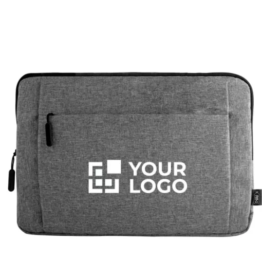 Gift Campaign Custodia computer con logo RPET 300D con tasca frontale Business 15,6”> Custodie Per Pc
