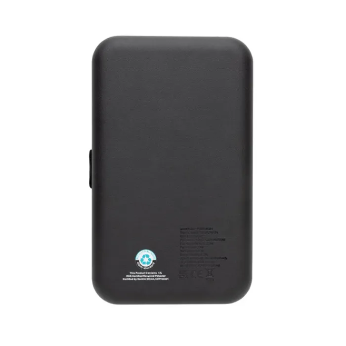 Gift Campaign Custodia da viaggio in PU riciclato RCS con caricatore wireless 3 in 1> Accessori Da Viaggio|Caricabatterie