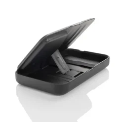 Gift Campaign Custodia da viaggio in PU riciclato RCS con caricatore wireless 3 in 1><noscript><img width=