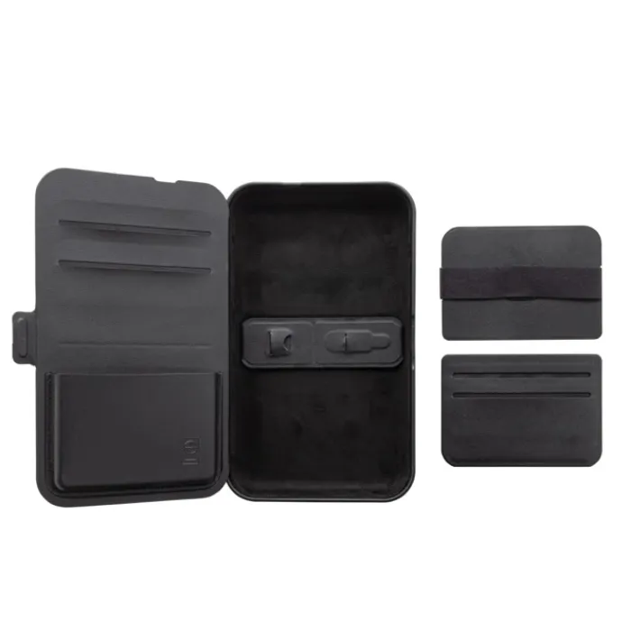 Gift Campaign Custodia da viaggio in PU riciclato RCS con caricatore wireless 3 in 1> Accessori Da Viaggio|Caricabatterie