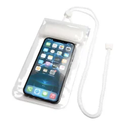 Gift Campaign Custodia impermeabile media in plastica per smartphone con cordino L> Gadget Da Mare|Lanyard E Porta Badge Personalizzati