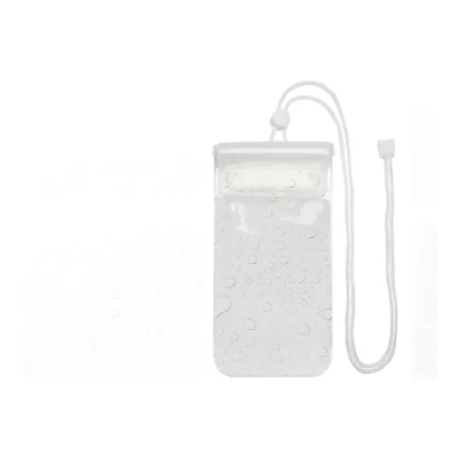 Gift Campaign Custodia impermeabile media in plastica per smartphone con cordino L> Gadget Da Mare|Lanyard E Porta Badge Personalizzati