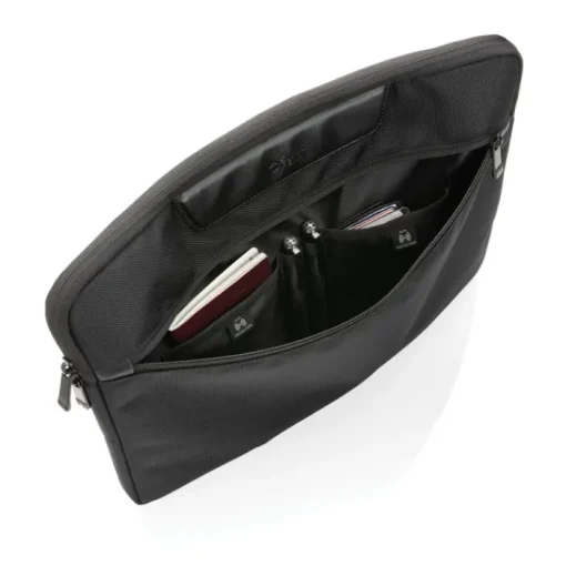 Gift Campaign Custodia pc aziendale imbottita tasca frontale RPET Swiss Peak 15,6”> Custodie Per Pc
