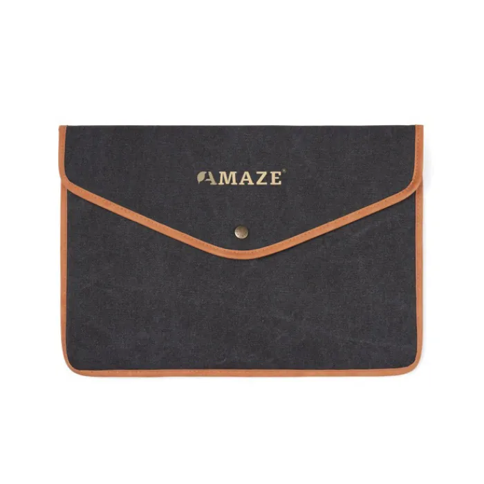 Gift Campaign Custodia per laptop in tela riciclata con bordi colorati 16''> Custodie Per Pc