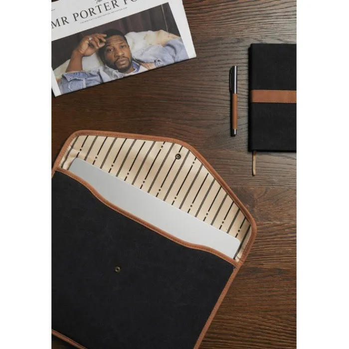 Gift Campaign Custodia per laptop in tela riciclata con bordi colorati 16''> Custodie Per Pc