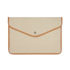Gift Campaign Custodia per laptop in tela riciclata con bordi colorati 16''><noscript><img width=