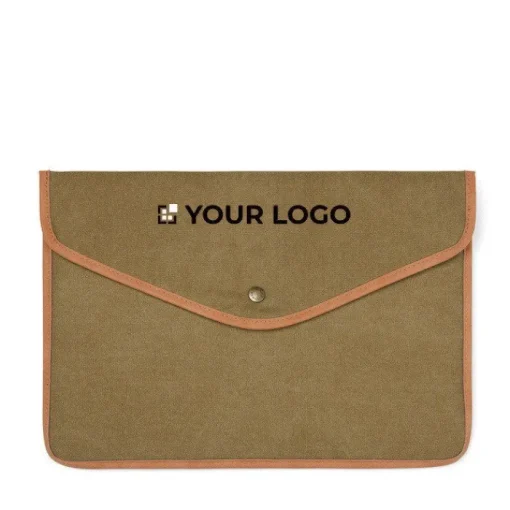 Gift Campaign Custodia per laptop in tela riciclata con bordi colorati 14''> Custodie Per Pc