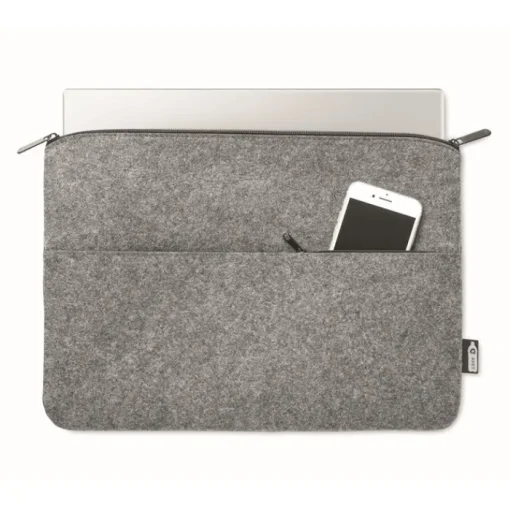 Gift Campaign Custodia per laptop promozionale RPET con tasca frontale Paris 14”> Custodie Per Pc