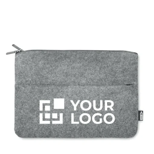 Gift Campaign Custodia per laptop promozionale RPET con tasca frontale Paris 14”> Custodie Per Pc