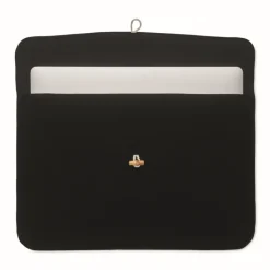 Gift Campaign Custodia per pc 15'' in cotone 220 gr/m2 con bottone di bambù> Custodie Per Pc