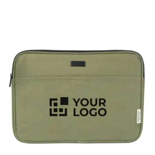 Gift Campaign Custodia per pc da 14'' in cotone riciclato certificato GRS 330g/m2> Custodie Per Pc