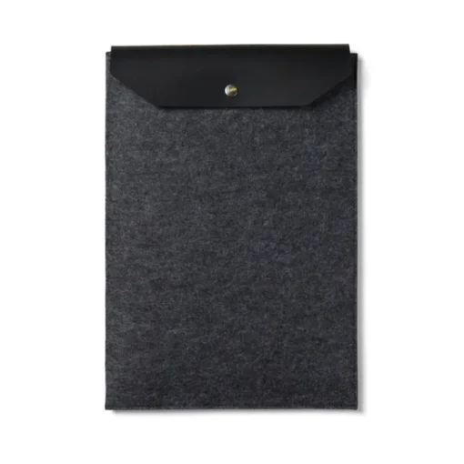 Gift Campaign Custodia per pc da 14'' in feltro riciclato con patta di chiusura in PU> Custodie Per Pc