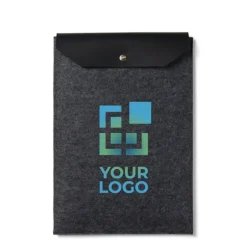 Gift Campaign Custodia per pc da 14'' in feltro riciclato con patta di chiusura in PU></noscript> Custodie Per Pc