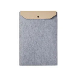 Gift Campaign Custodia per pc da 17'' in feltro riciclato con patta di chiusura in PU> Custodie Per Pc