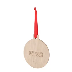 Gift Campaign Decorazione a forma di pallina di Natale in con nastrino rosso><noscript><img width=