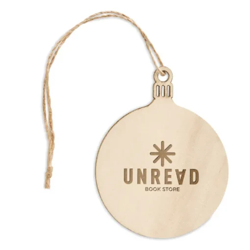 Gift Campaign Decorazione di Natale a forma di pallina piatta realizzata in MDF> Gadget Natalizi