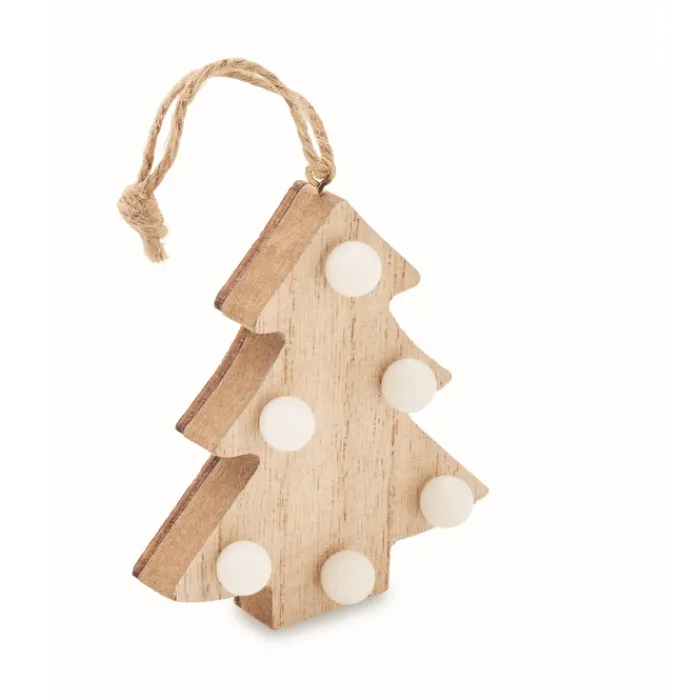 Gift Campaign Decorazione in a forma di albero di Natale con luci a LED> Gadget Natalizi