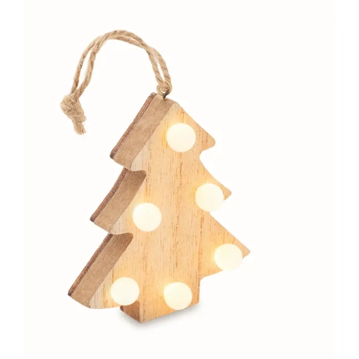 Gift Campaign Decorazione in a forma di albero di Natale con luci a LED> Gadget Natalizi