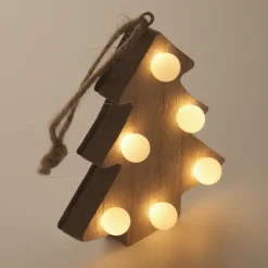 Gift Campaign Decorazione in a forma di albero di Natale con luci a LED></noscript> Gadget Natalizi