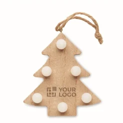 Gift Campaign Decorazione in a forma di albero di Natale con luci a LED></noscript> Gadget Natalizi