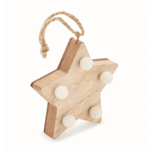 Gift Campaign Decorazione in a forma di stella con luci a LED> Gadget Natalizi