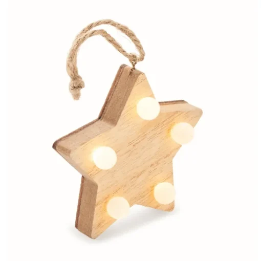 Gift Campaign Decorazione in a forma di stella con luci a LED> Gadget Natalizi