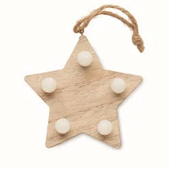 Gift Campaign Decorazione in a forma di stella con luci a LED></noscript> Gadget Natalizi