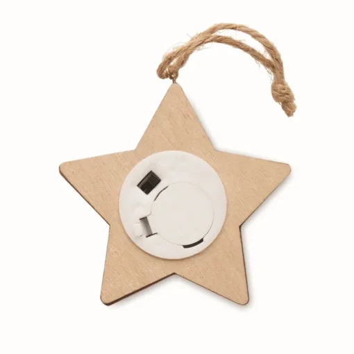Gift Campaign Decorazione in a forma di stella con luci a LED> Gadget Natalizi