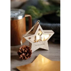 Gift Campaign Decorazione natalizia a forma di stella in MD con luce></noscript> Gadget Natalizi