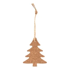 Gift Campaign Decorazione natalizia da appendere a forma di stella in sughero> Gadget Natalizi