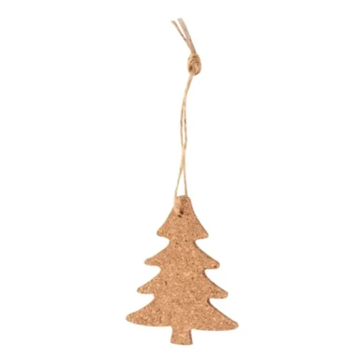 Gift Campaign Decorazione natalizia da appendere a forma di stella in sughero> Gadget Natalizi