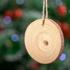 Gift Campaign Decorazione natalizia da appendere in naturale al taglio Rustic> Gadget Natalizi