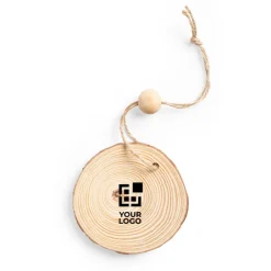 Gift Campaign Decorazione natalizia da appendere in naturale al taglio Rustic></noscript> Gadget Natalizi