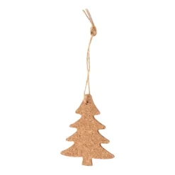 Gift Campaign Decorazione natalizia da appendere a forma di abete in sughero> Gadget Natalizi